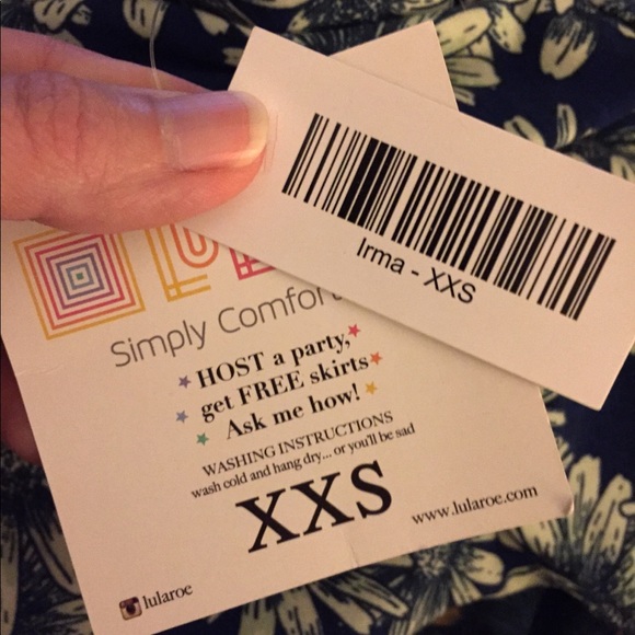 Lularoe XXS Irma NWT - Picture 2 of 2
